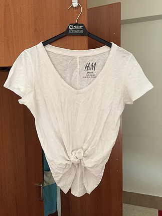 H&m bağlamalı tişört