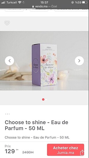Beden Figenzi choose to shine parfüm