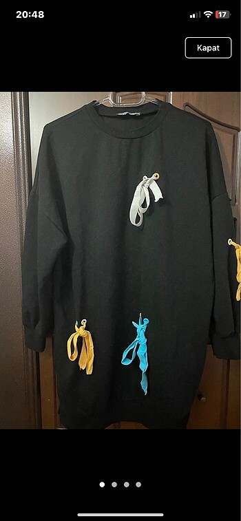 Bağcıklı sweat