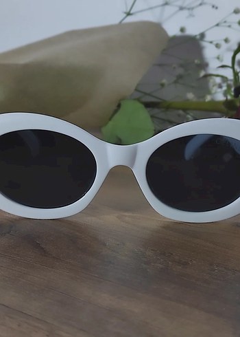 Celine Beyaz Retro Kadın Güneş Gözlüğü