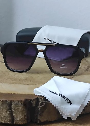 Louis Vuitton Louis Vuitton Siyah unisex Güneş Gözlüğü