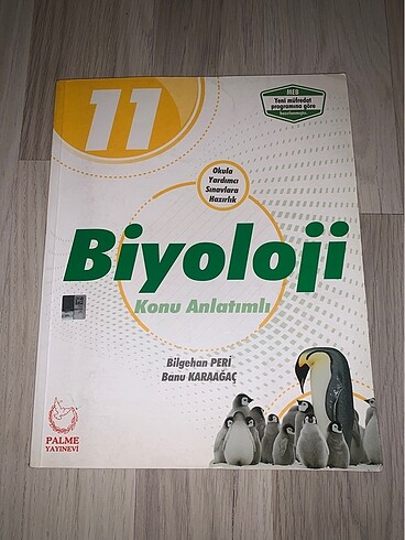 11. Sınıf biyoloji kitabı