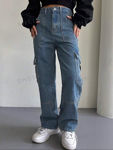 Shein Kargo Jean Pantolon