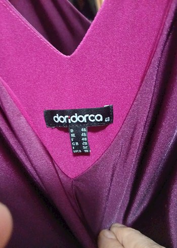 Uzun Mor Straplez Gotik Abiye Elbise - Ana görsel