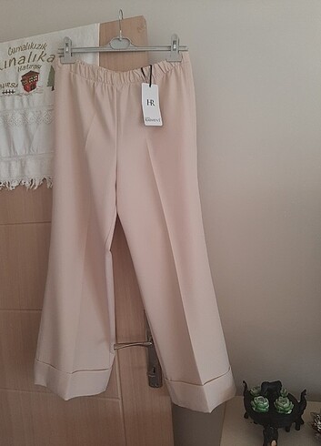 Bol paca yazlik pantolon - Görsel 4