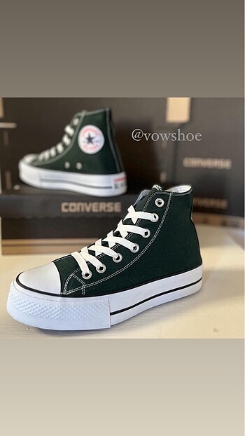 Converse kalın taban sneaker