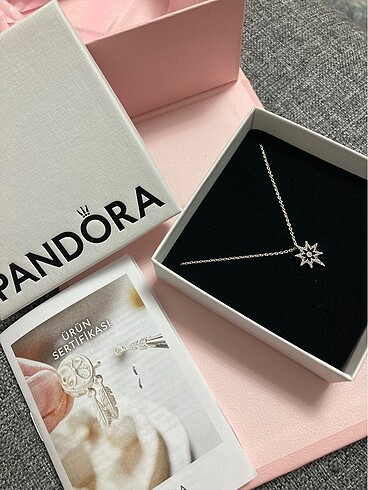 Pandora Kuzey yıldızı pandora kolye