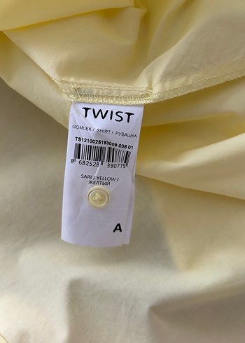 s Beden Twist poplin gömlek