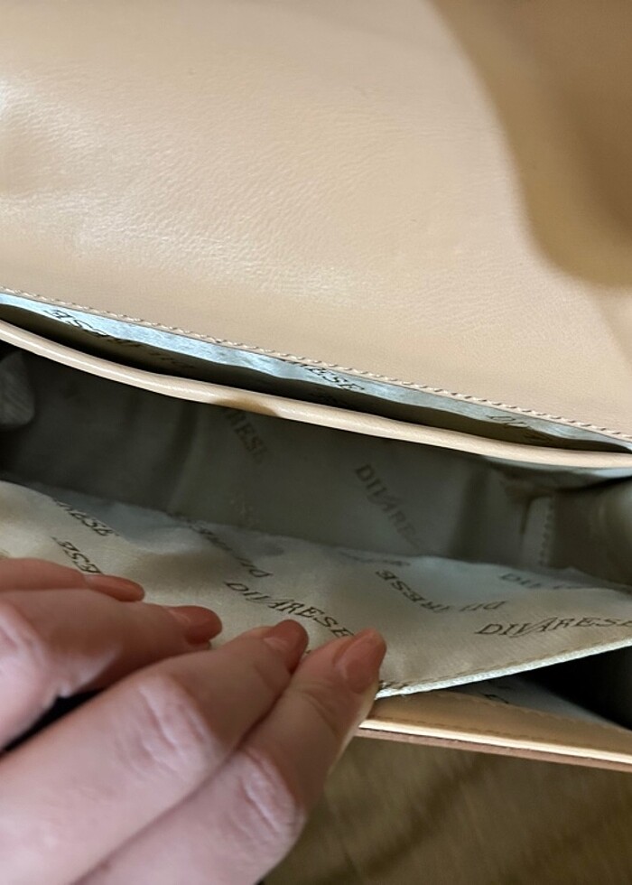 Divarese pudra renk çanta - Görsel 5