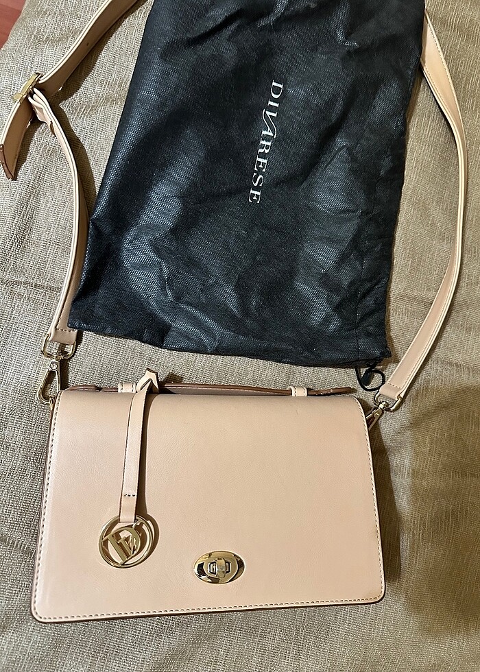 Divarese pudra renk çanta - Görsel 2