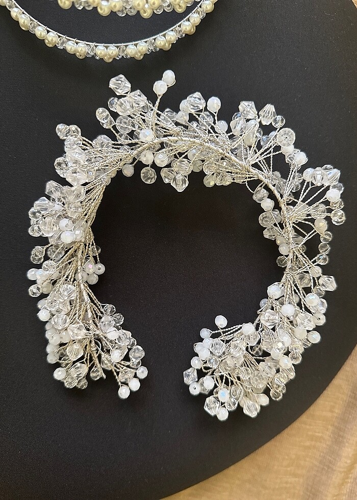 Gelin tacı ve nikah kepi - Görsel 2