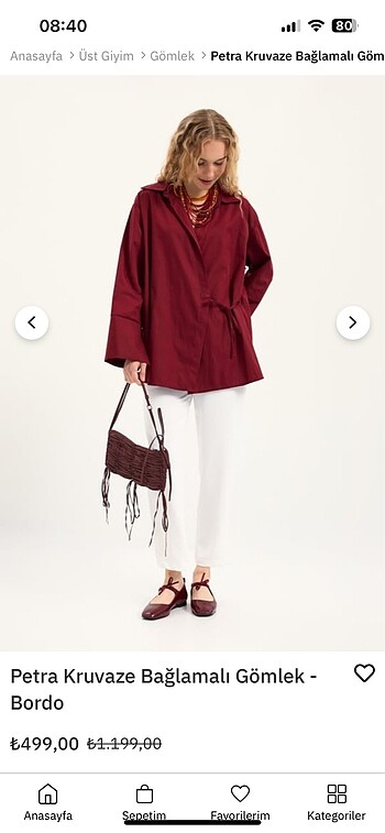 Bordo kimono