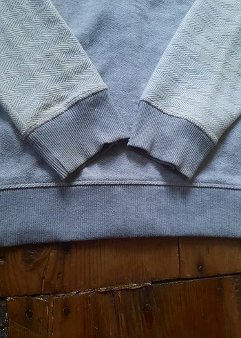 Gri Kapüşonlu Fermuarlı Erkek Sweatshirt - Görsel 5