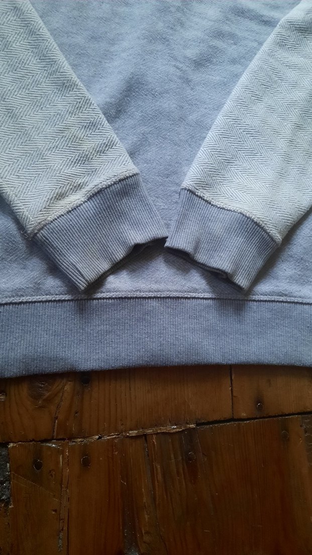 Gri Kapüşonlu Fermuarlı Erkek Sweatshirt - Görsel 5