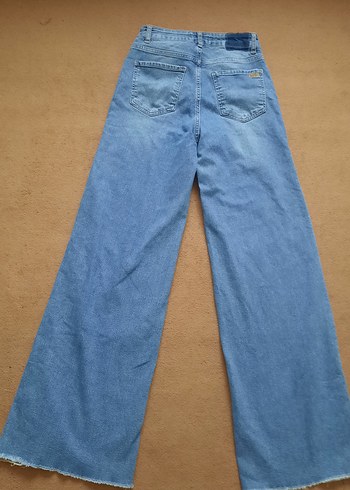 UNİSEX   BOL   PAÇA   JEAN  PANTOLON - Görsel 4