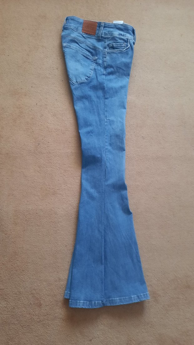 İSPANYOL  PAÇA   JEAN   PANTOLON - Görsel 2