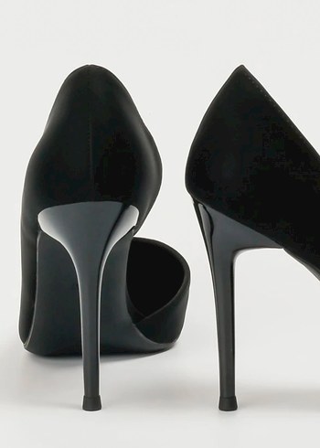 Kırmızı Süet Stiletto Topuklu Kadın Ayakkabı - Görsel 11