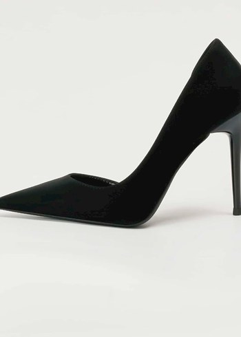 Kırmızı Süet Stiletto Topuklu Kadın Ayakkabı - Görsel 12