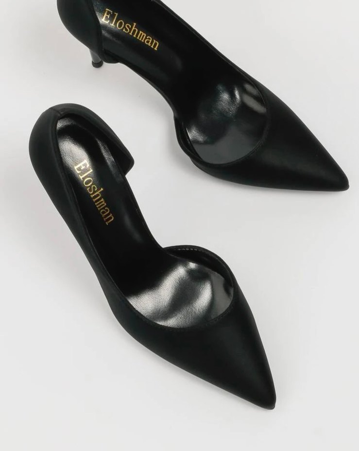 Kırmızı Süet Stiletto Topuklu Kadın Ayakkabı - Görsel 5