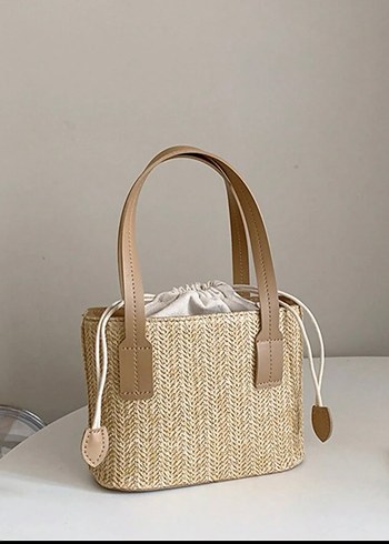 Bej Bohem Kadın Bel Çantası - Görsel 4