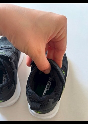 Erkek Çocuk Siyah Yeşil Sneaker - Görsel 3