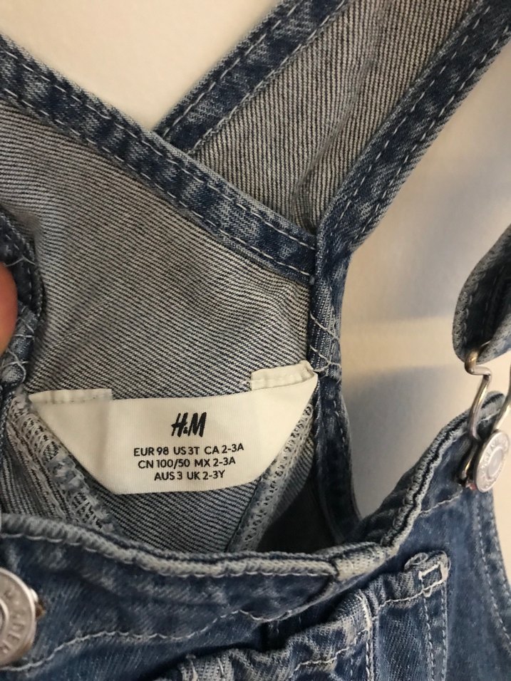 Erkek Çocuk Mavi Kot Askılı Tulum - Görsel 5