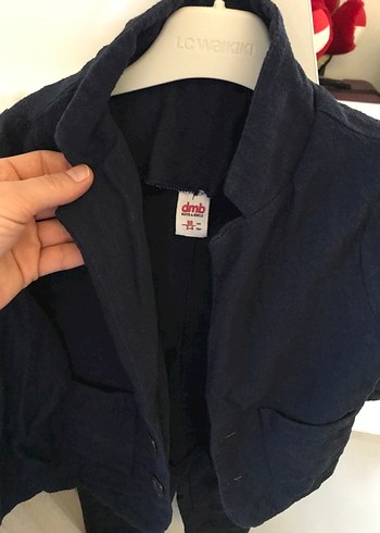 DMB Erkek 3'lü Lacivert Keten Takım - Görsel 3