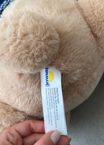 Beden Renk Kahverengi Peluş Ayı Oyuncak