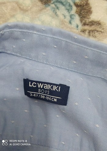 LC Waikiki Mavi Pamuklu Erkek Uzun Kollu Gömlek