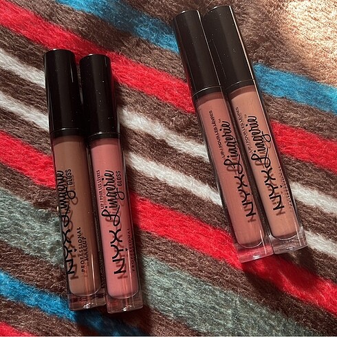 Nyx likit mat ve gloss rujlar