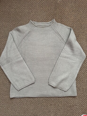 Mango Oversize Boğazlı Kazak