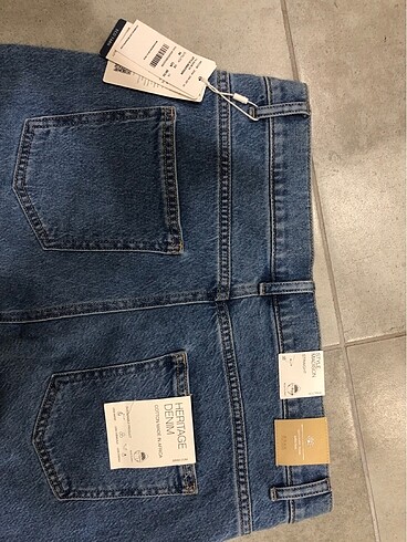 38 Beden mavi Renk Kot pantolon
