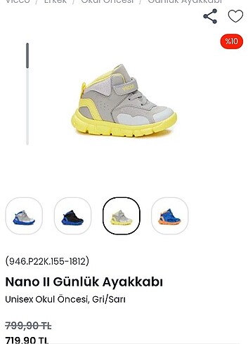 Vicco çocuk ayakkabısı 