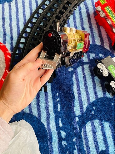  Beden Raylı pilli tren