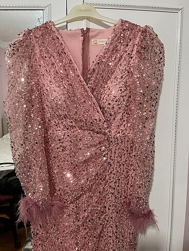 Zara pembe abiye