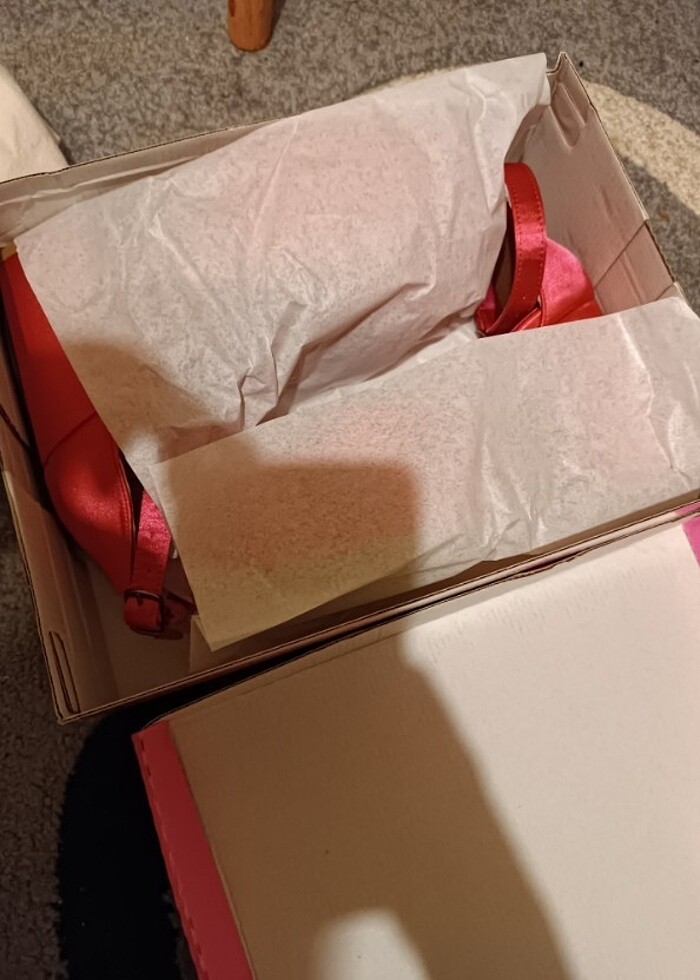 Saten platform ayakkabı  - Görsel 5