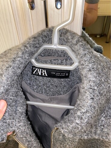 Zara Zara Gri Buklet Ceket