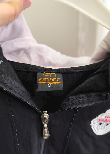 Kız Çocuk Siyah Fermuarlı Yelek - Görsel 2