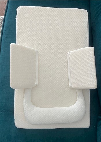 Sevi Bebe Pamuklu Bebek Reflü Yatağı - Görsel 6