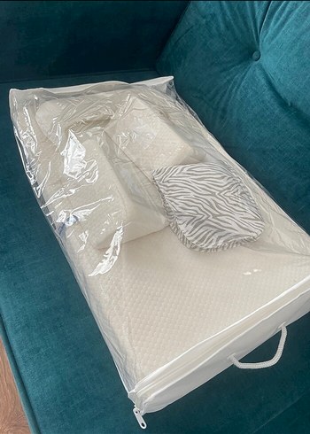 Sevi Bebe Pamuklu Bebek Reflü Yatağı - Görsel 8