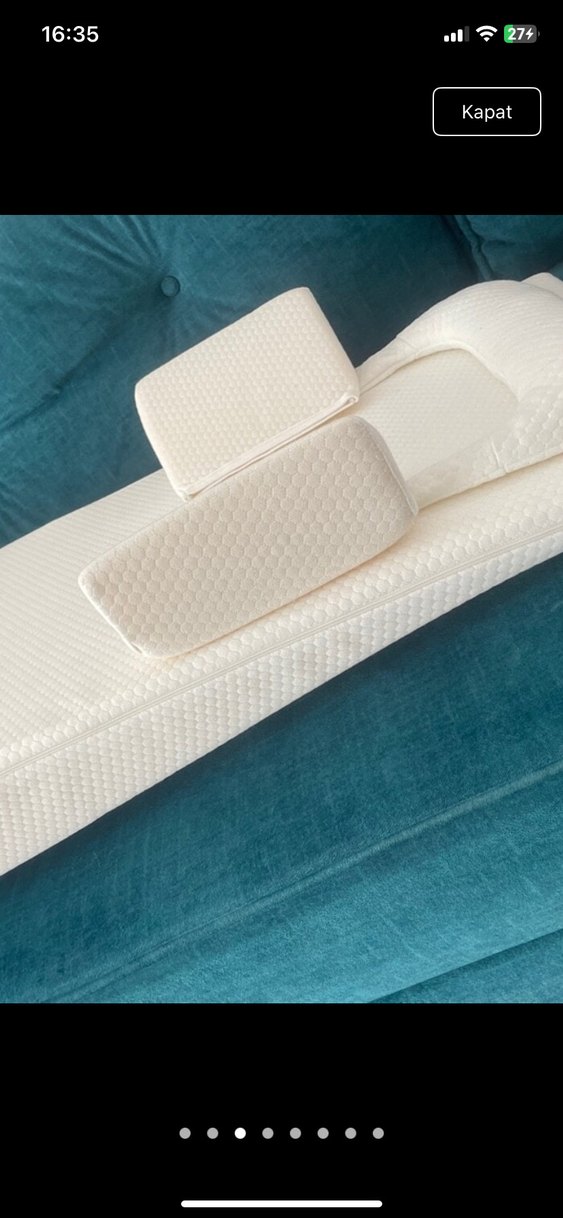 Sevi Bebe Pamuklu Bebek Reflü Yatağı - Görsel 3