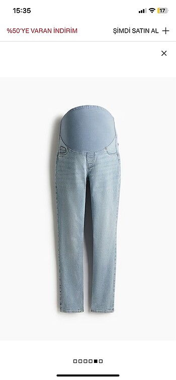 H&M hamile mama koleksiyonu skinny jeans