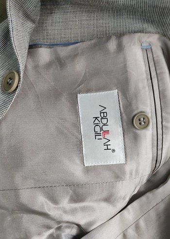 Bej Düğmeli Erkek Ceket - Görsel 4