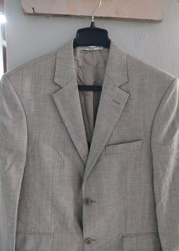 Bej Düğmeli Erkek Ceket - Görsel 3