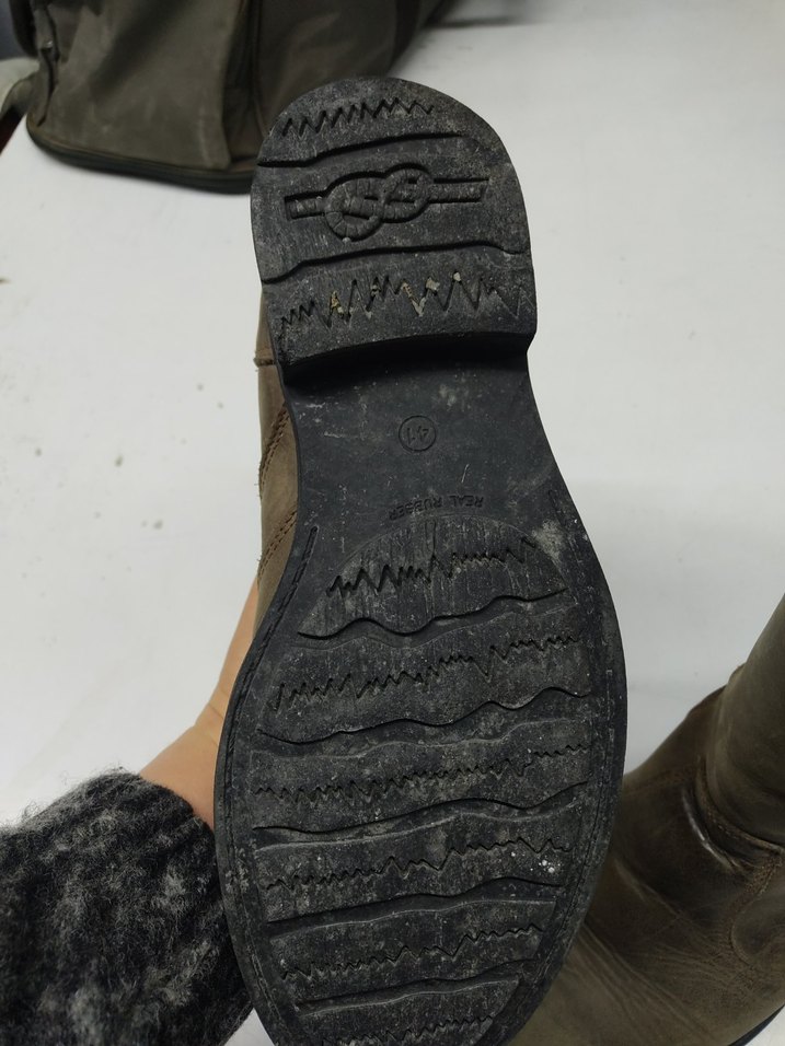 Kahverengi Deri Biker Botlar - Görsel 2