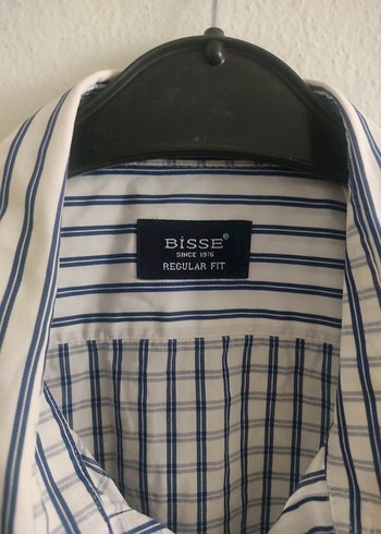 Gri Çizgili Pamuklu Erkek Gömlek - Görsel 3