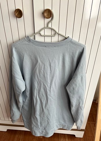 Diğer Gri Harvard Baskılı Kadın Sweatshirt