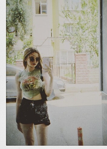 Siyah şort etek - Görsel 2