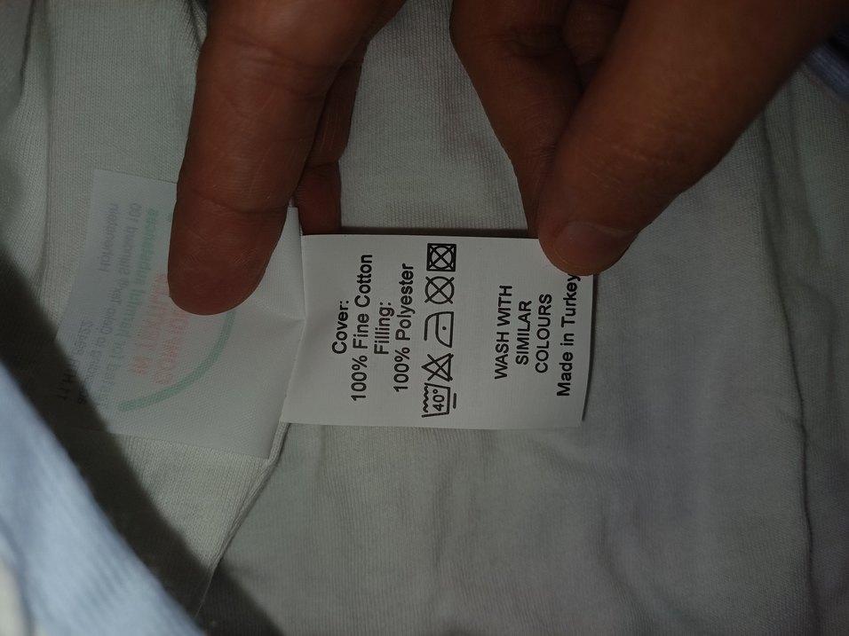 Mavi Fermuarlı Bebek Uyku Tulumu - Görsel 4