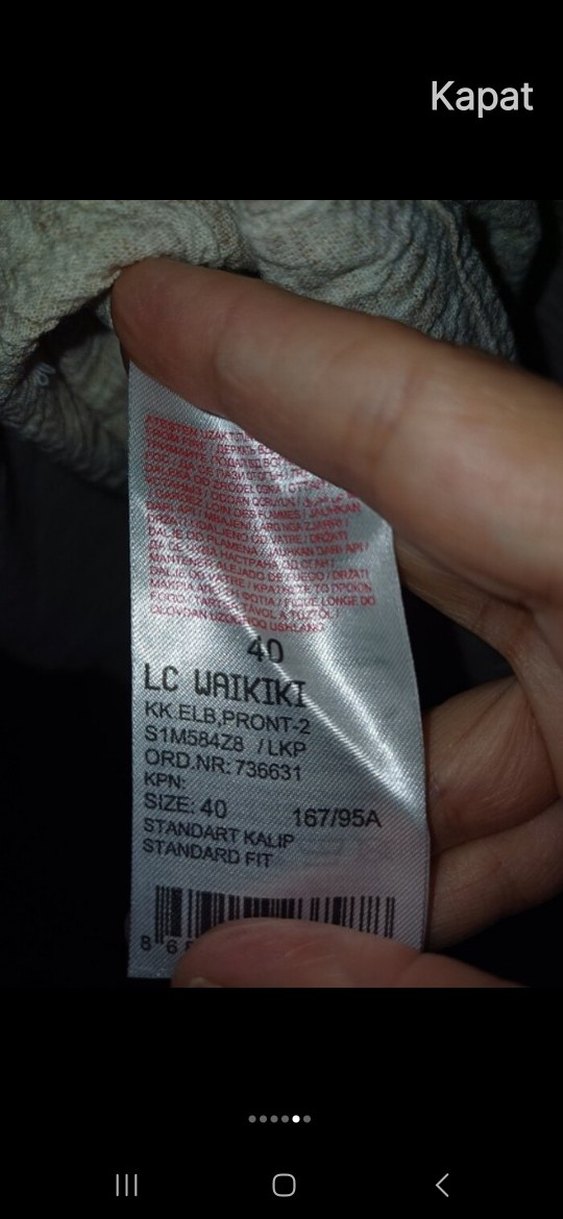 Bej Kadın Hamile Elbise - Görsel 4